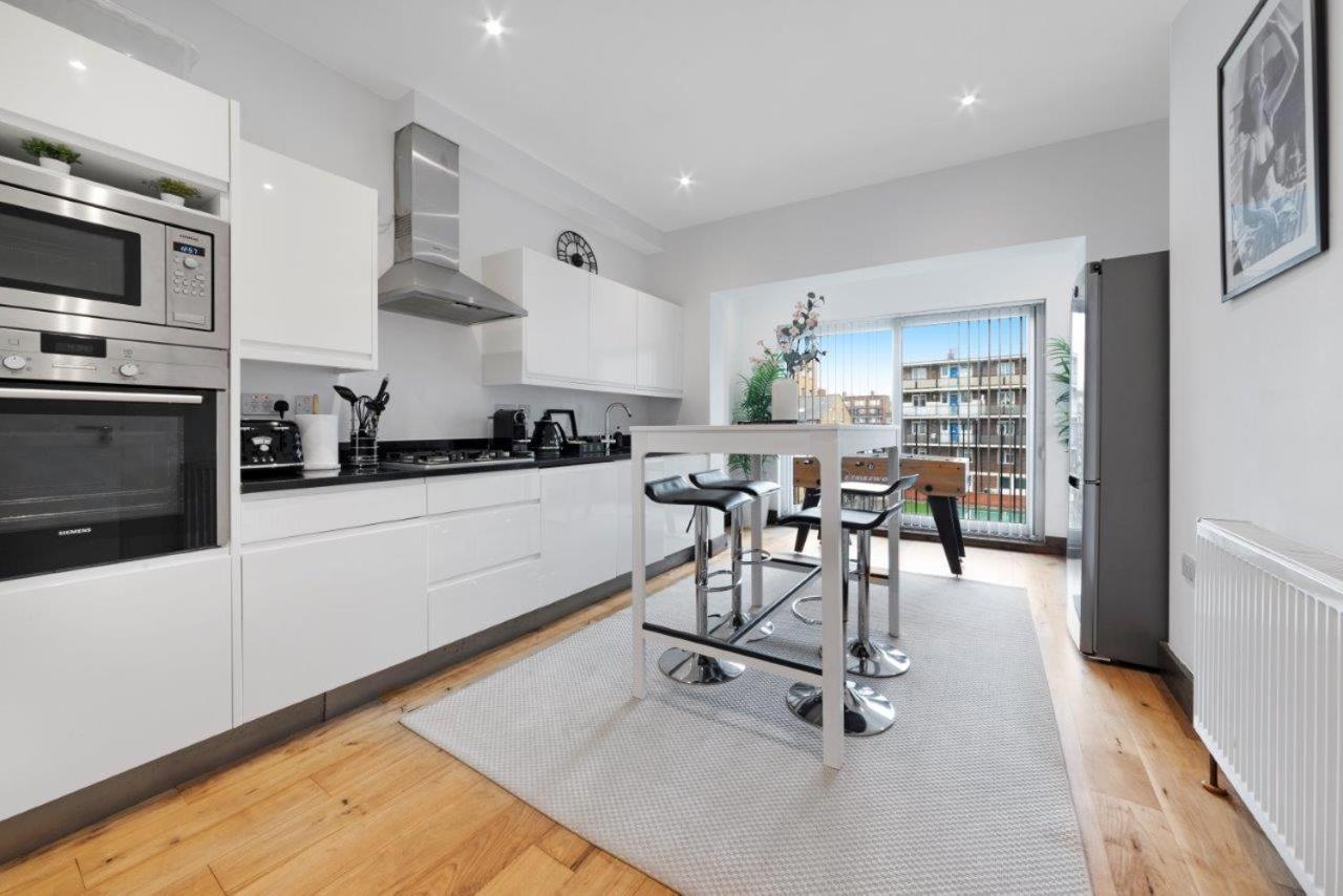 Huge Shoreditch Apartment- Private Roof Terrace ลอนดอน ภายนอก รูปภาพ