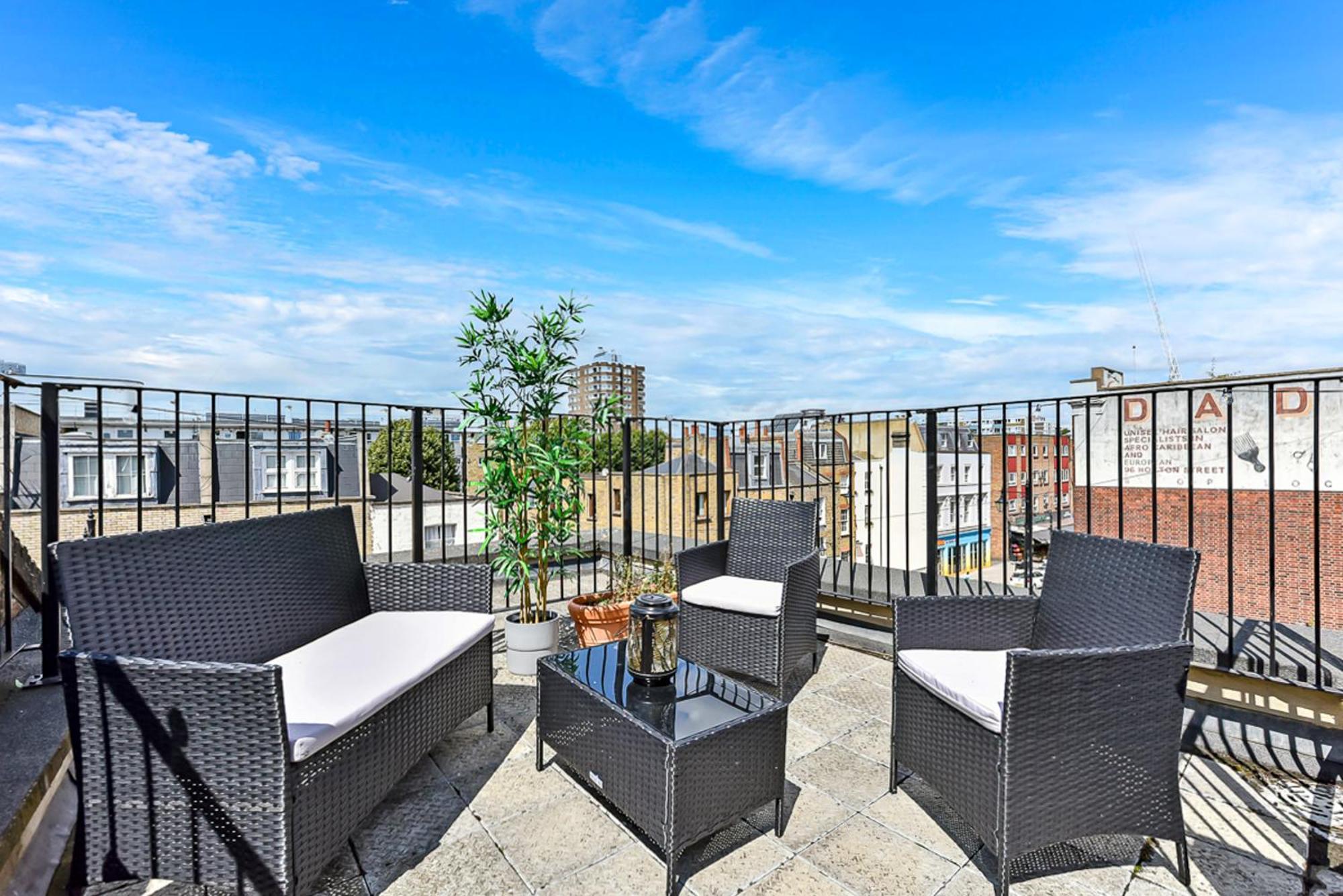 Huge Shoreditch Apartment- Private Roof Terrace ลอนดอน ภายนอก รูปภาพ